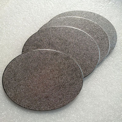 Dia 100Mm 70um पोरस टाइटेनियम सिन्डर्ड फ़िल्टर डिस्क